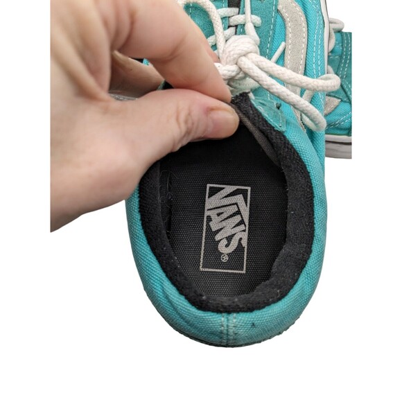Women's Size 10, Men's Size 8.5 VANS Ward Canvas Lo Sneakers Blue Unisex EUC - Picture 16 of 16
